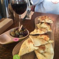 garlic bread at Zizzi - Roxburgh Court in Edinburgh