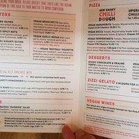 Menu at Zizzi in Esher