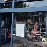 Outside at Zizzi in Esher