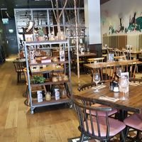 Inside at Zizzi in Esher