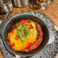 Rainbow lasagne (delicious!!)  at Zizzi in Exeter