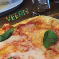 vegan pizza y'allllllllll  at Zizzi - Royal Exchange Square in Glasgow