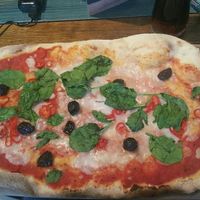 Vegan pizza at Zizzi in East Molesey