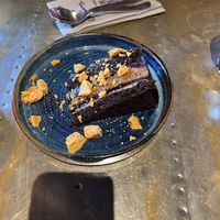 Zillionaire cake  at Zizzi in East Molesey