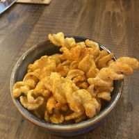 Pasta crisps  at Zizzi - The Light in Leeds
