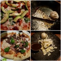 vegan pizza ans torte at Zizzi - Highcross in Leicester