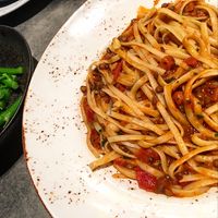 vegan ragu at Zizzi - Canary Wharf in East London