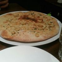 Vegan garlic bread at Zizzi - Charlotte St in London