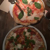 Vegan Classic Margharita and Pepperonata  at Zizzi - Charlotte St in London
