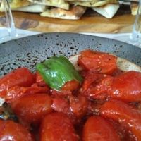 vegan bruschetta and garlic bread at Zizzi - St Giles in West London