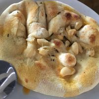 Vegan garlic bread at Zizzi - St Giles in West London