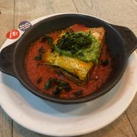 Rainbow lasagna   at Zizzi - St Giles in West London
