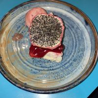 Raspberry cheesecake   at Zizzi - Victoria in South West London