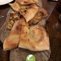 Vegan garlic bread  at Zizzi in Maidstone