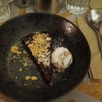 STICKY CHOCOLATE & PRALINE TORTE at Zizzi - King St in Manchester