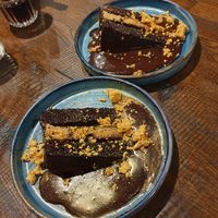Zillionaire's Fudge Cake at Zizzi - Trafford Centre in Manchester