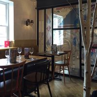 inside at Zizzi in Durham