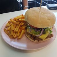 Chik'n burger at The Burger Garden in Sheffield