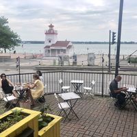 Patio at Cafe Frida in Trois-rivieres