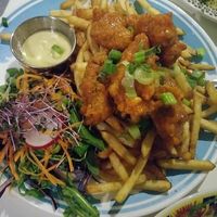 Delicieux pas poulet , miammm at Cafe Frida in Trois-rivieres