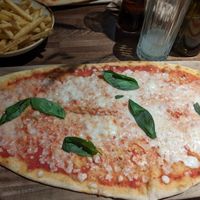 Vegan Margherita pizza at Zizzi in Norwich