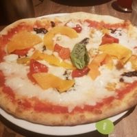 Vegan pizza. at Zizzi in Nottingham