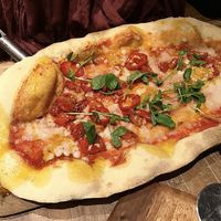 Margherita rustica with chillis.  at Zizzi in Nottingham