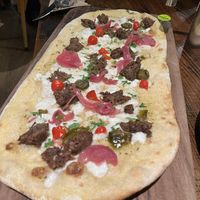 Rustica fable shiitake ‘shroom pizza  at Zizzi in Port Solent