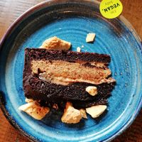 Brownie honeycomb cake at Zizzi - Leopold Square in Sheffield