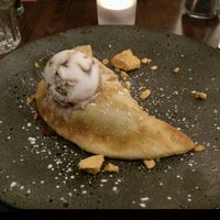 Dessert Calzone at Zizzi - Leopold Square in Sheffield