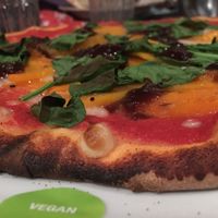 Vegan pizza  at Zizzi in St Andrews