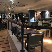 Inside  at Zizzi in St Andrews