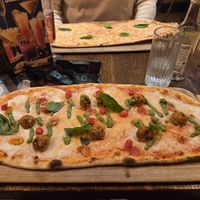 Aubergine 'Meatball' Rustica avec supplément pesto et sans harissa et jalapeños at Zizzi in St Andrews