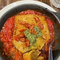 rainbow vegetable lasagna  at Zizzi in Sutton