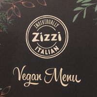 Vegan menu at Zizzi in Watford