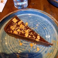 "Zillionaire's" tart at Zizzi in York