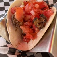 Comes in a plate of 3. Ate the other two way too quickly before anyone could take a picture  at Marwan's Global Bistro in Port Perry