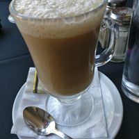 Chai Latte with Almond Milk at Marwan's Global Bistro in Port Perry