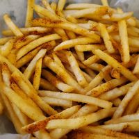 Basket of Fries at Silver Beach Pizza in St Joseph