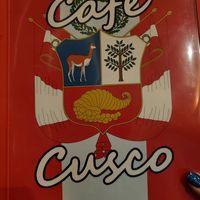 Menu at Cafe Cusco in Springfield