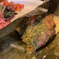 Tamal  at Cafe Cusco in Springfield