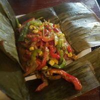 tamal at Cafe Cusco in Springfield
