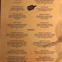 Menu from June 2026  at Cafe Cusco in Springfield