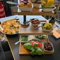 Vorspeisen"platte" (vegan) at Alex Kitchen in Husum