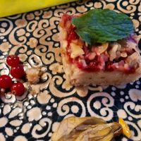 Bananenkuchen (schon fast aufgegessen) at Alex Kitchen in Husum