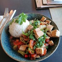 Asia Tofu and Rice at Alex Kitchen in Husum