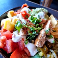 Mexican bowl (with vegan sauce) at Alex Kitchen in Husum