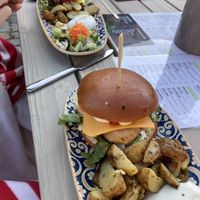 Mexican & Halloumi Burger  at Alex Kitchen in Husum