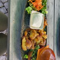 Veganer Cheese Burger at Alex Kitchen in Husum