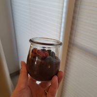 Veganes Mousse au Chocolate at Alex Kitchen in Husum